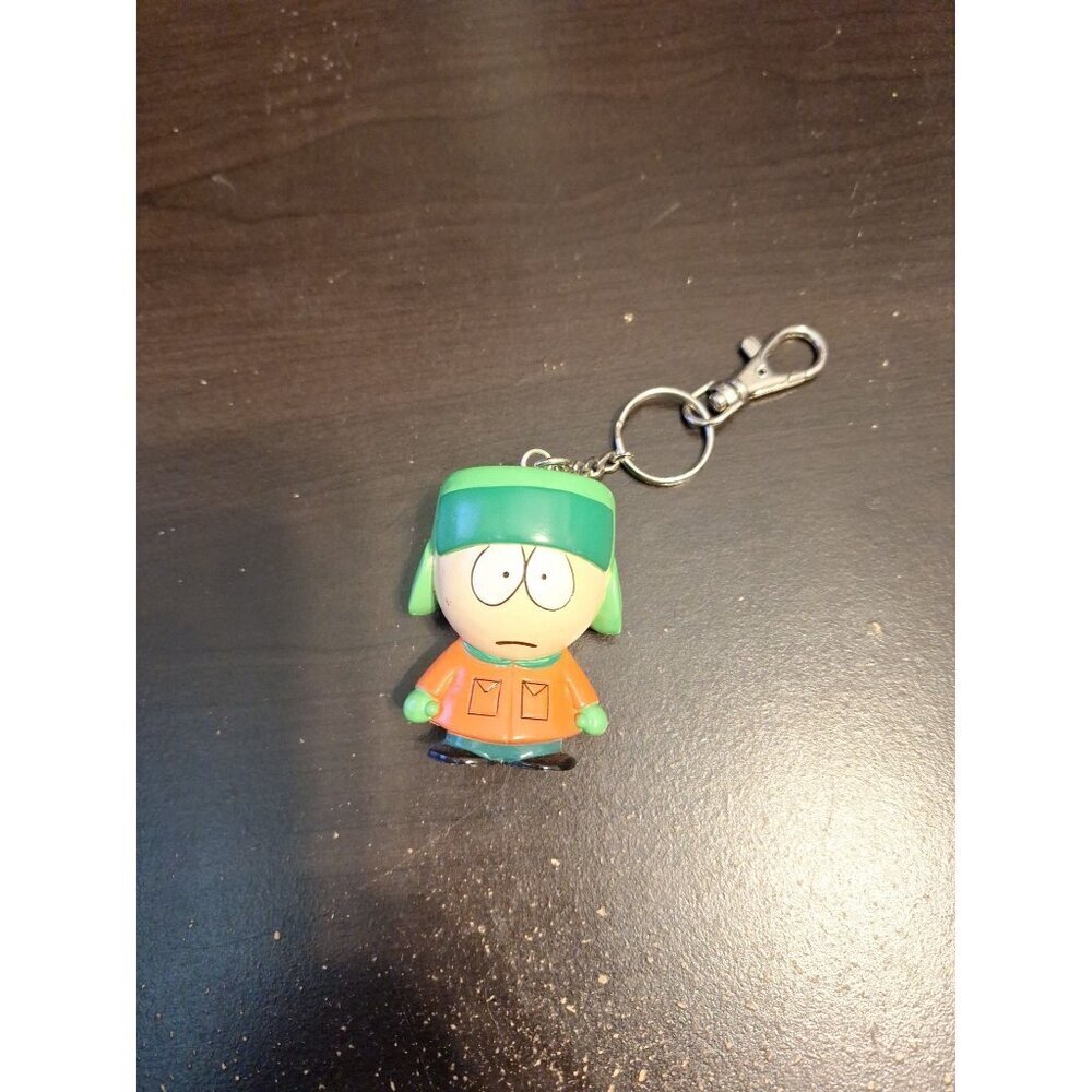 Vintage 1998 South Park Kyle Broflovski Hard Plastic Keychain – Comedy Central
